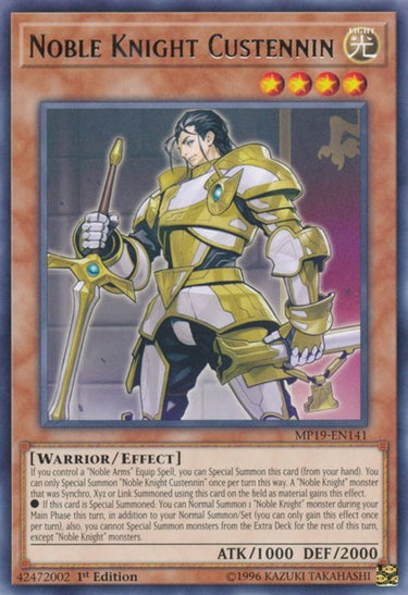 Noble Knight Custennin | MP19-EN141